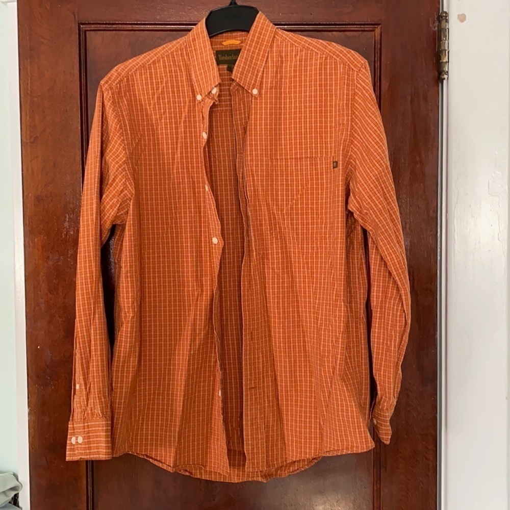 Timberland men’s button down shirt; size medium